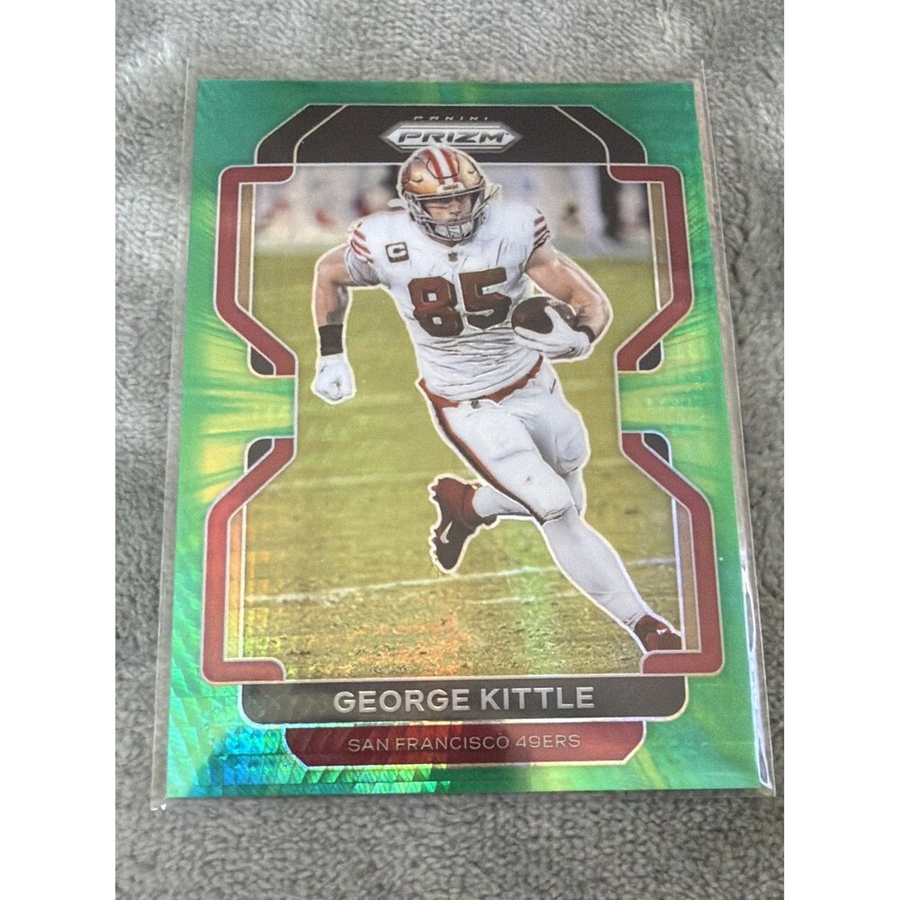 2021 Panini Prizm - George Kittle #54 Hyper Prizm /175